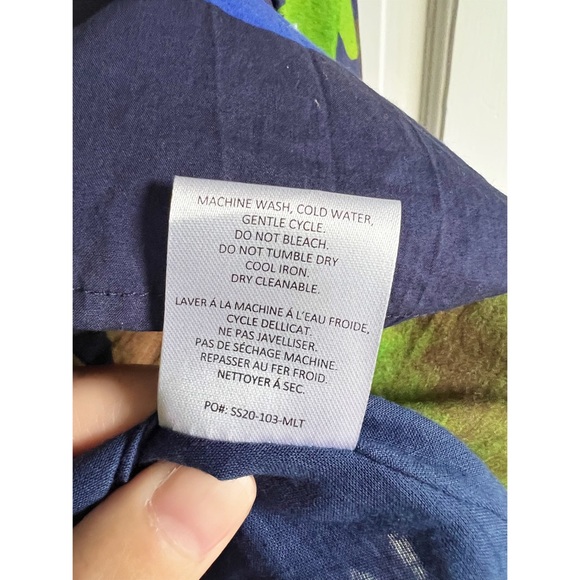 Anthropologie WHIT TWO Floral Halter MIDI Dress - Picture 14 of 15